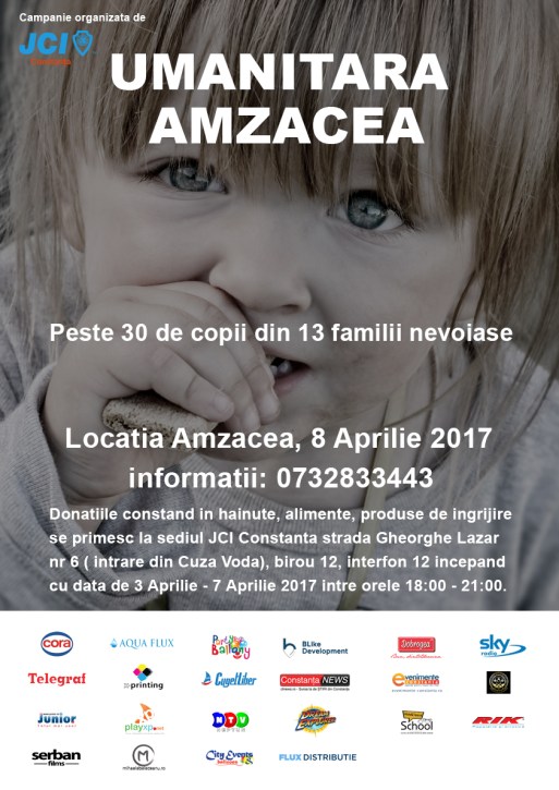 Afis Umanitara Amzacea- aprilie 2017