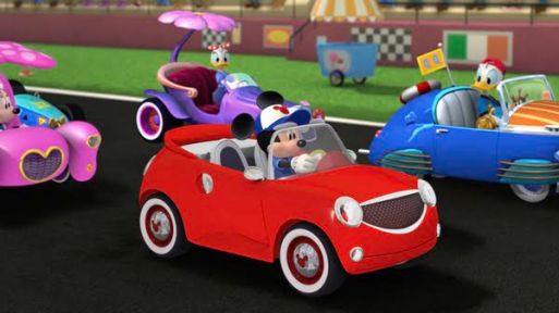 Mickey și piloții de curse4